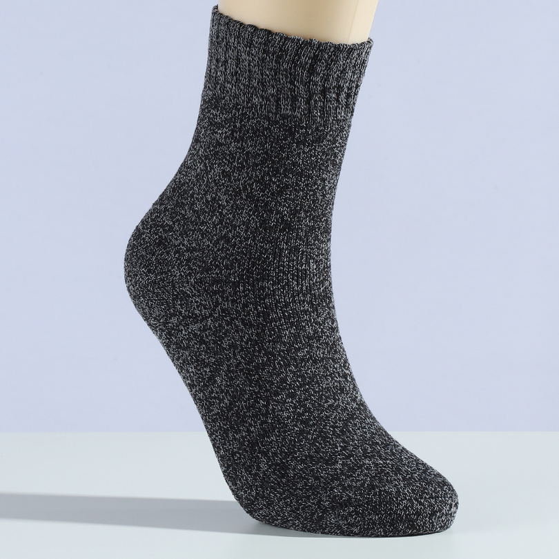 Lot de 5 paires de bas d’hiver en laine pour homme – Chauds, doux et relaxants | Frostin Arctika™