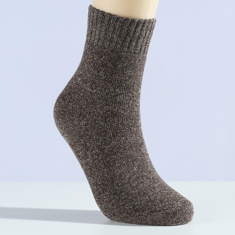 Lot de 5 paires de bas d’hiver en laine pour homme – Chauds, doux et relaxants | Frostin Arctika™